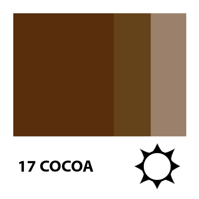 doreme concentrated pigments 17 cocoa chart 700x700 1