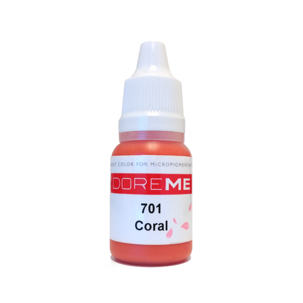 doreme organic pigments 701 coral 1