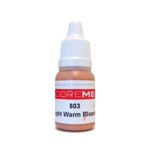 doreme organic pigments 803 light warm blonde