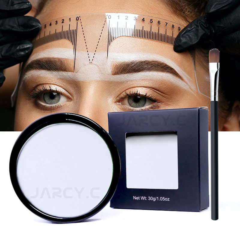 White Brow Paste White Mapping Paste Brow Sealant for Microblading Permanent Makeup Mapping Brow Shape Position jpg Q90 jpg