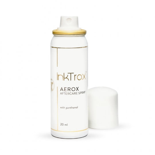 inktrox aerox aftercare spray healing cream 20ml