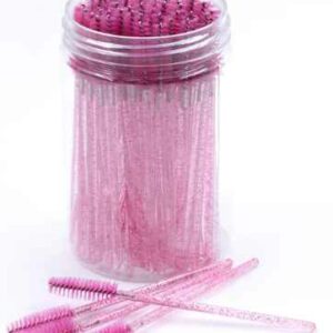 Βουρτσάκια βλεφαρίδων-φρυδιών σε θήκη