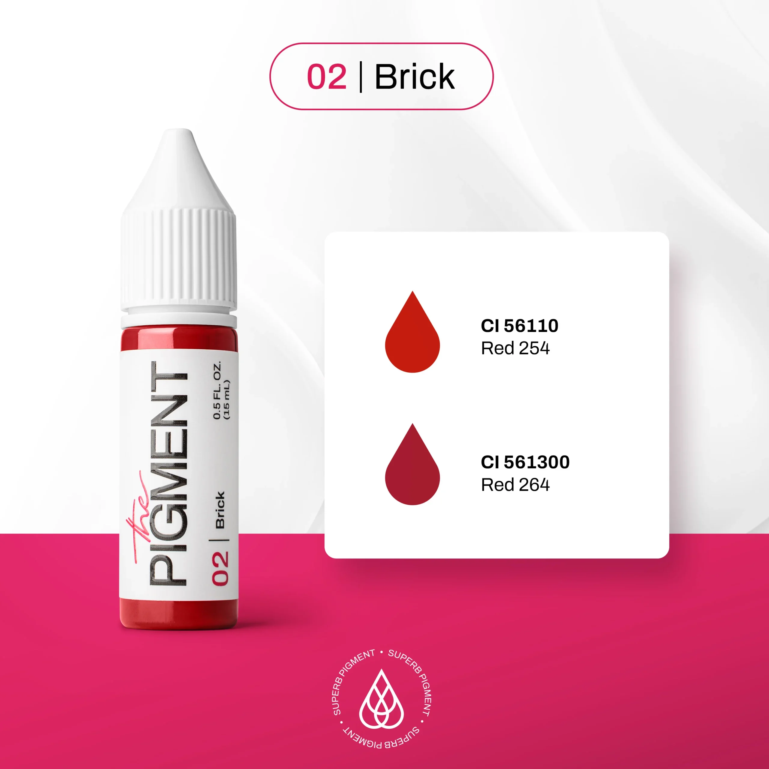 THE PIGMENT-02 Brick - Image 3
