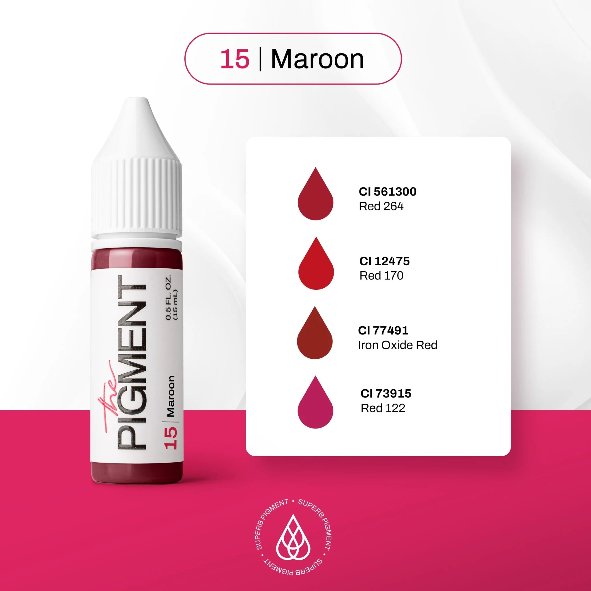 THE PIGMENT-15 Maroon - Image 5
