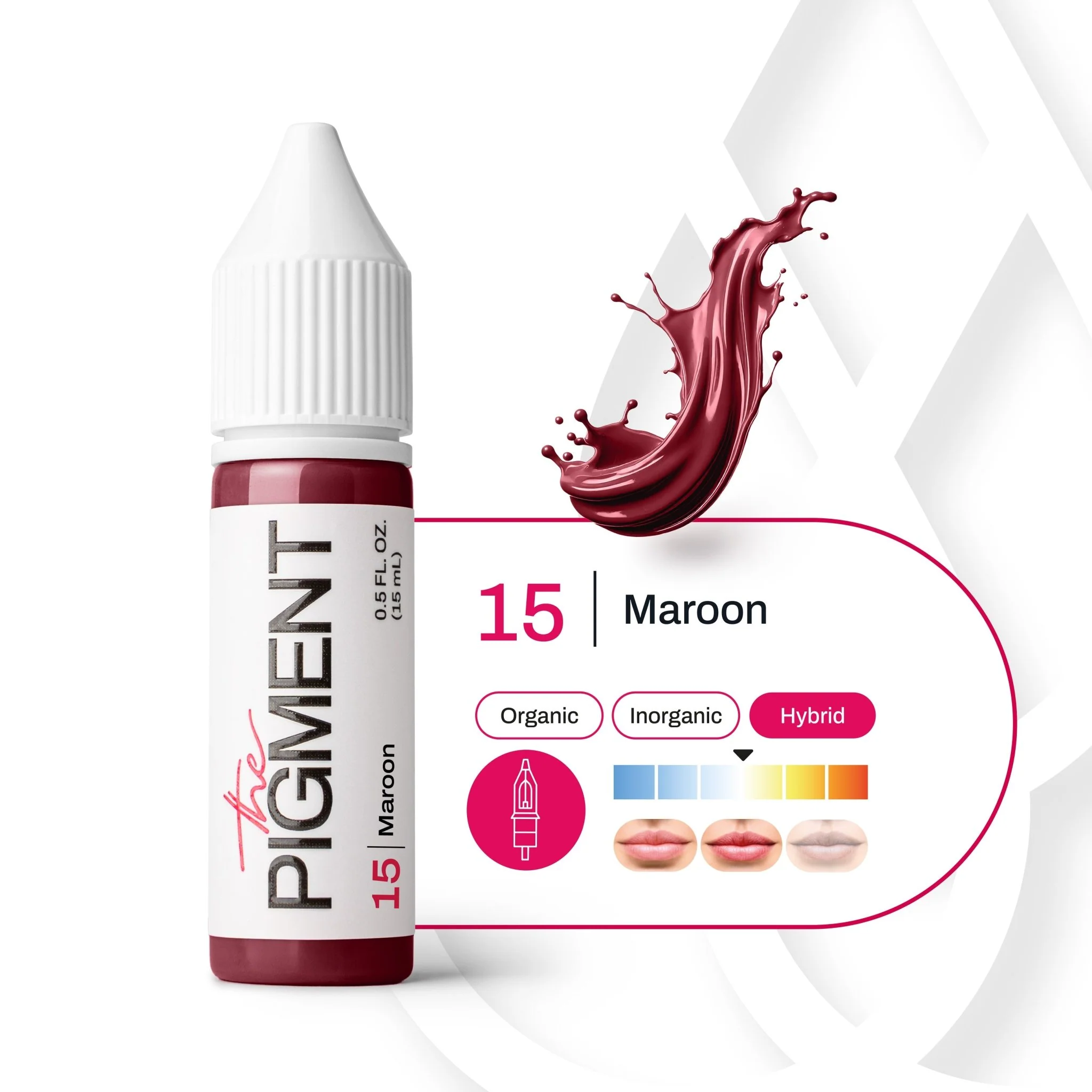 THE PIGMENT-15 Maroon - Image 4