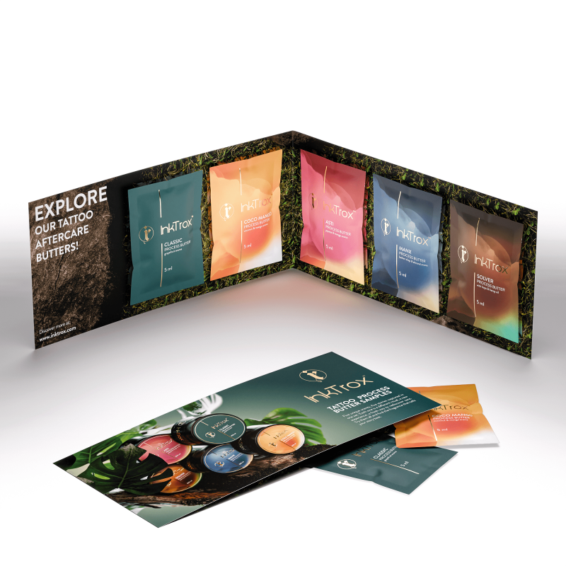 InkTrox Tattoo Butter Sample Set – 5 x 5 ml - Image 7