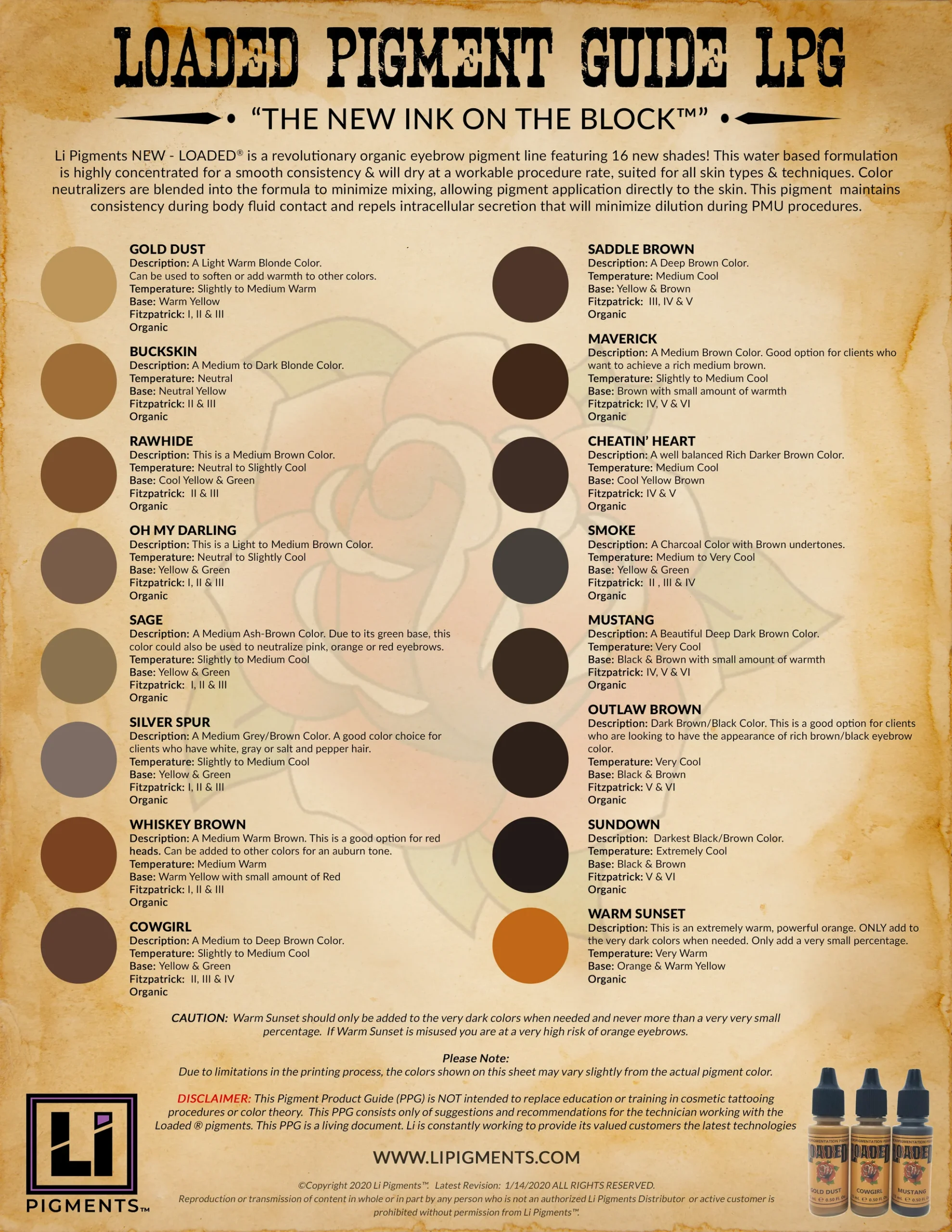 Li Pigments Loaded® - Buckskin - Image 3