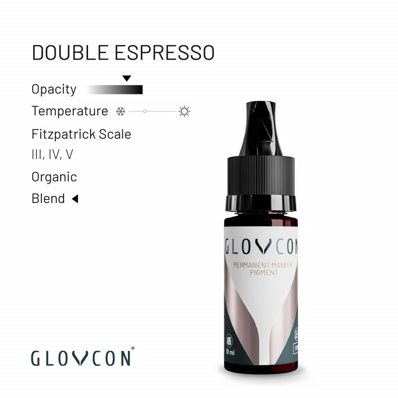 Glovcon PMU Double Espresso Eyebrow Pigment (10ml) - Image 2