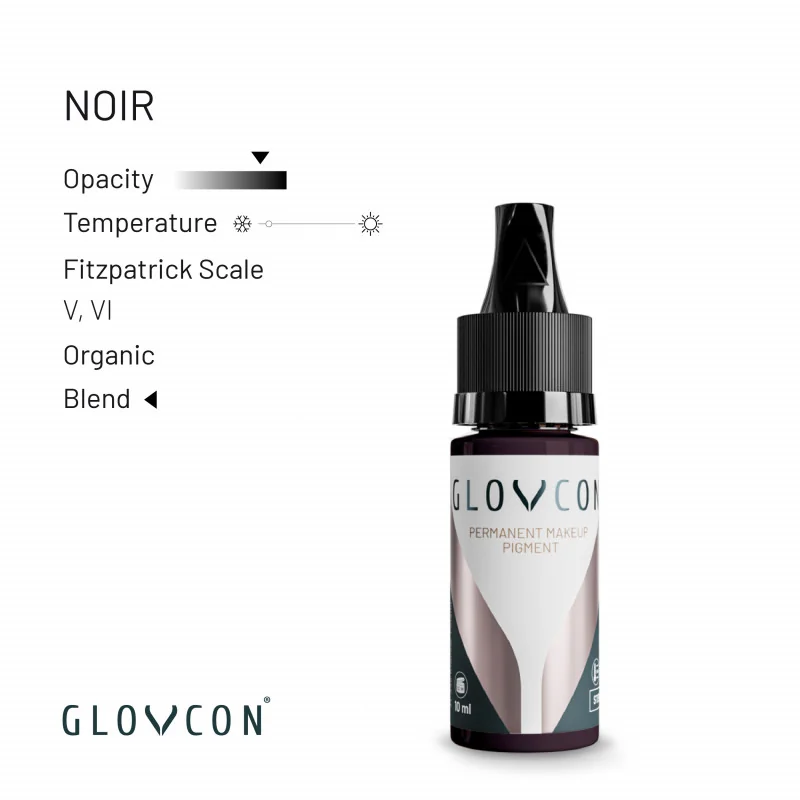 Glovcon PMU Noir Eyebrow Pigment (10ml) - Image 2