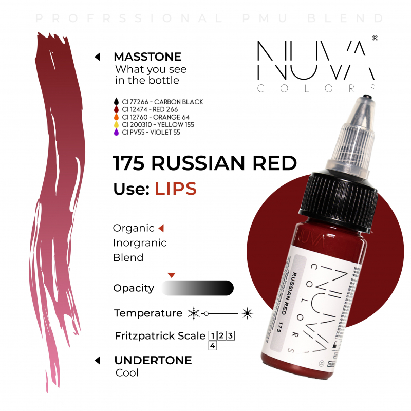 Nuva Colors - 175 Russian Red - Image 2