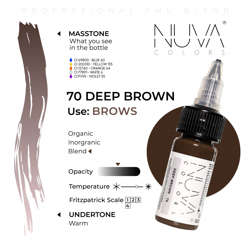 Nuva Colors - 70 Deep Brown - Image 2