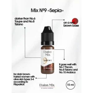 Etalon Mix Mineral Line No.9 Sepia